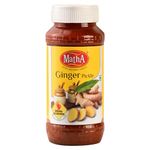 MathA Ginger Pickle, 500g | Adrak ka Achar | Authentic Telugu Adrak ka Achar| No Artifical Colors & Preservatives