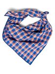 Insect Repellant Dog Bandana for Protecting Dogs from Fleas, Ticks, and Mosquitoes, Royal Plaid, Large/X-Large