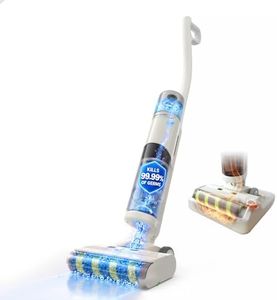 Roomba Electro 5in1 Disinfecting Hard Floor Cleaner, Kills 99.99% Germs & Bacteria, Vacuum, Mop & Sanitize in One Pass, Cordless, Non-Toxic, Self-Sanitizing Roller Mop, Heated Self-Cleaning Dock