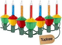 Tupkee Christmas Bubble Lights – Set of 7 Multi-Color Lights - Bubble Lights for Christmas Tree Holiday Decor