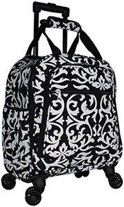 World Traveler Carry-on, Black Trim Damask, One_Size, Carry-on