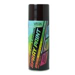 Vista Auto Care Spray Paint 400 ml (290 g) Quick Drying with Gloss finish for Metal, Wood, Walls | DIY Acrylic Spray Paint (Deep Brown)