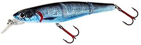 4.5" S-Defender Jerkbait swimbait Kokanee Bluegill S Curve Waver Trout Multi Jointed Lifelike Hard Swim bait Bass Fishing Lure Diving (Kokanee)