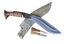 Genuine Gurkha Full Tang Kukri Knife - 11 Blade Iraqi Operation Khukuri or Khukris - Handmade By Ex Gurkha Khukuri House in Nepal Product Name