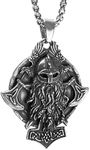 bahamut Thor Hammer Necklace Viking