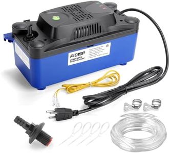 1/26 HP 137 GPH Condensate Pump for HVAC with 20 FT Tube and 2pcs Check Valve, 115V/230V Automatic Condensate Removal Pump with Safety Switch, ETL Certified, for Air Conditioner, Coolers, Dehumidifier