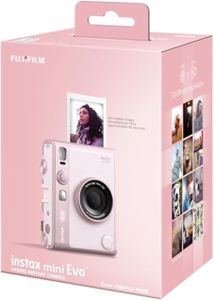 Instax Mini EVO Hybrid Instant Camera – Gentle Rose