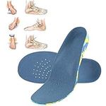 Kid Orthotic Insole, EVA High Arch Foot Support Shoe Insoles, Breathable Orthotic Cushioning Arch Support Shoe Insoles Insert(XXL -Blau)