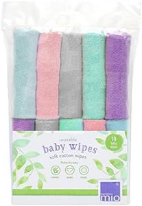 Bambino Mio, Salviette Lavabili Supreme, Ultra Morbide e Prive di Sostanze Nocive, Confezione da 10