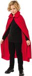 Rubie's Costume Co 34258_NS Child's 36" Cape with Collar, Red, One Size