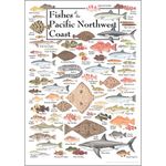 Earth Sky + Water Poster - Fishes of the Pacific Northwest Coast