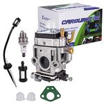 Carburetor Kit Fits for 43cc 47cc 49cc 50cc Scooter Dirt Mini Pocket Bike Motorcycle 2-Stroke Engine 15mm Replace Carb For Go-Ped BladeZ Cart Echo Engine