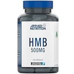 Applied Nutrition HMB Supplement - HMB 500mg Capsules, Metabolite of Leucine, for Muscle Growth & Repair (120 Capsules - 60 Servings)