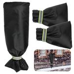 3PCS Outdoor Faucet Covers for Winter Freeze Protection, 2 Sizes Outdoor Hose Bib Cover Socks, Reusable Insulated Water Faucet Covers for Outside, Outdoor Tap Spigot Cover for Yard Garden Patio