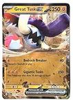 Pokemon - Great Tusk ex 123/198 - Scarlet & Violet - Double Rare - Holo Full Art