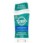 Tom's of Maine Natural Deodorant Stick Aluminium-Free Unscented 64g