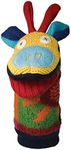 Cate & Levi - Hand Puppet - Premium Reclaimed Wool - Handmade in Canada - Machine Washable (Giraffe)