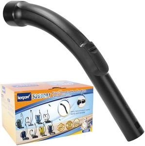 KEEPOW Plastic Bent End Hose Vacuum Parts Fit for Miele Vacuum Cleaner Compact C1, C2, C3, S4, Part# 5269091