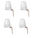 Quick Sense (QS-302): 220 V Auto Day/Night On & Off Photocell, LDR Sensor Switch for Lighting Water Proof (Photocell - Sensor 10A (Set of 4))