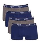 Everlast mens Trunks - 4 Pack Underwear, Grey Combo: Grey/Navy, Medium US