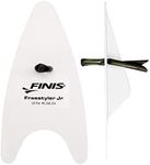 FINIS - Adult Freestyler Hand Paddles - Improve Technique and Speed - Swimming Training Gear - White