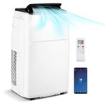 KOTEK Portable Air Conditioner with Heat, up to 600 Sq.Ft, Work with Alexa, WiFi Enabled 13000 BTU 4-in-1 AC Unit for Bedroom with Auto Swing, APP Control, Window Kit for Home & Office