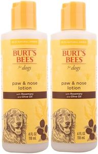 Burt's Bees for Pets for Dogs All-Naturally Derived Paw & Nose Lotion with Rosemary & Olive Oil - Best Treatment for All Dogs and Puppies with Dry Nose and Paws, 4 Oz - 2 Pack