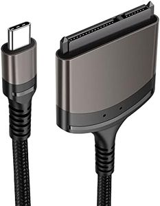 NFHK Cable adaptador USB-C tipo C a SATA de 22 pines de 5 Gbps para laptop SSD de disco duro de 2.5 pulgadas