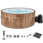 GYMAX Hot Tub, 4 to 6 Person Inflat
