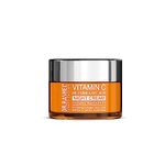 DR.RASHEL Vitamin C Night Cream Enriched with a Powerful Combination of Vitamin C & Collagen (50gm) | Fight Against Fine lines & Wrinkles | Helps Revitalizing & Nourishing the Skin | For Men & Women