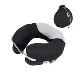 Samsonite Memory Foam Travel Pillow/Neck Pillow, Comfortable for Travel in Flight/Aeroplane for Men & Women, Blue