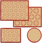 Silicone Baking Mat Set of 4, Easy 