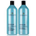 Pureology Strength Cure Shampoo 1000ml & Conditioner 1000ml Duo 2020