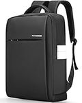 MARK RYDEN Slim Laptop Backpack For Men, 15.6 inch Backpack With Laptop Compartment, Business High Tech Travel backpack, Water-Repellent Daypack for Working, School, Commuting, Daily - 3 Pockets