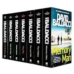 An Amos Decker Thriller Series 7 Books Collection Set By David Baldacci(Long Shadows, Walk the Wire, Redemption, The Fix, The Last Mile, The Fallen & Memory Man)