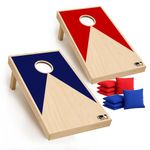 Cornhole Official Wooden Set – 90×60 cm – Premium Wooden Boards + 8 Bags – Complete Set with Carrying Bag – Outdoor Game for Kids & Adults – Garden, Beach, Camping – Original Corner
