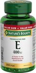 Nature's Bounty Vitamin E Pills And Supplement, Helps Maintain Health, 400Iu, 200 Softgels