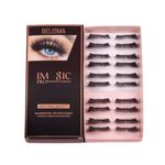 BELISMA IMAGIC FAKE EYELASHES Synthetic Fibers False Eyelashes, Natural & soft Pair of 10(L07)