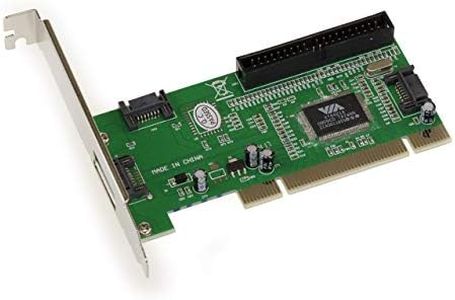 KALEA-INFORMATIQUE Scheda controller PCI con 3 porte SATA e 1 porta IDE. Montaggio indipendente o RAID 0 1 0+1 JBOD. Con chipset Via VT6421