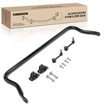 A-Premium [31.1mm] Front Suspension Stabilizer Bar Kit with Sway Bar Links Bushing & Bracket Compatible with Jeep JK Series Wrangler 2007-2017, Wrangler JK 2018, Replace# 52059971AC