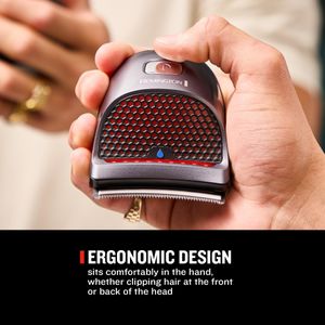 Remington Quick Cut Hair Clippers – Black, Cordless Grooming Tool