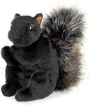 Bearington Acorn Black Plush Squirrel Stuffed Animal