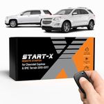 Start-X Remote Starter Kit for Chevy Equinox & GMC Terrain (2010, 2011, 2012, 2013, 2014, 2015, 2016, 2017) Vehicles | Key Ignition | Plug & Play Install | Lock 3X to Remote Start | Zero Wire Splicing