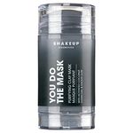 Shakeup - Mens Charcoal Face Mask Stick, Purifying and Cleansing, Hydrates & Nourishes with Coconut Extract, Vegan Skincare, Mess-Free, 35gr