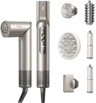Dreame Dazzle Hair Styler and Dryer- Intelligent Nozzle Recognition, 110,000RPM High-Speed Motor for Fast Drying, 300M Negative Ions, 5 Snap-on Attachments, Smart Screen, 3 Customizable Modes