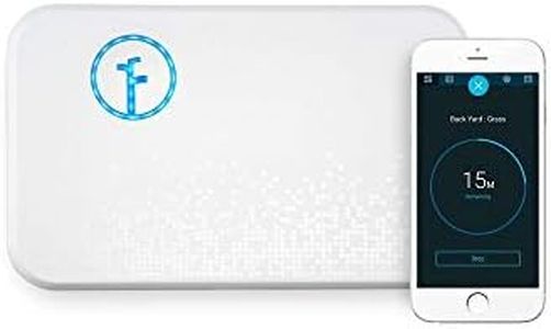 Discontinued Rachio WiFi Smart Lawn Sprinkler Controller, 8-Zone 2nd Generation, Alexa Compatible with Rain, Freeze and Wind Skip (8ZULW-B)