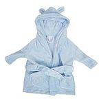 BAMBINO BABY'S FIRST BATHROBE - 3 TO 6 MONTHS - BLUE - CG1682B