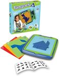 Tangoes Jr. Skill-Building Preschool Tangram Game with Kid-Friendly Portable Carry-Case Featuring 120 Challenges for Ages 4+