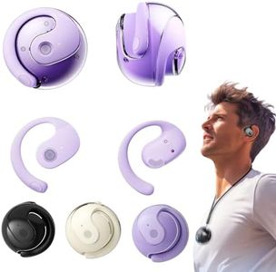 Generic Awaze Earbuds, Awaze Labs X15 Pro Earbuds，Ipx5 Waterproof BT 5.4 Ear-Mounted (Purple)