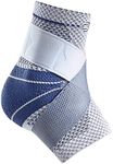 Bauerfeind - MalleoTrain S - Ankle Brace - The Ankle Support You Need Doing Physical Activity - Left Foot - Size 3 - Color Titanium